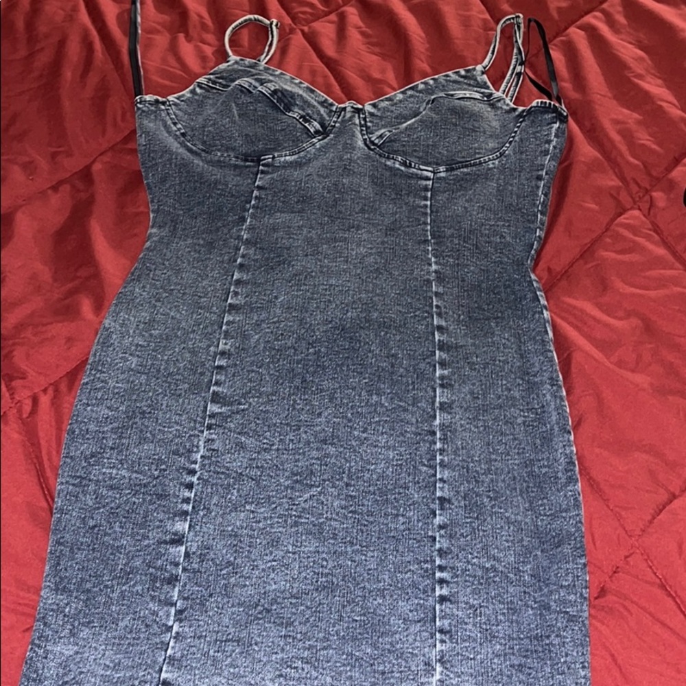 Denim dress